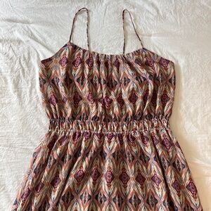 Banana Republic Strappy Cross Back Maxi Dress